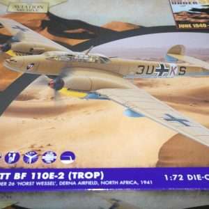 CORGI AVIATION 1:72 MESSERSCHMITT BF 110E-2 (TROP) 3U+KS,8/ ZERSTORERGESCHWADER