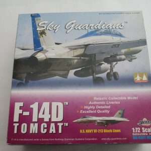 SKY GUARDIANS 1:72 GRUMMAN F-14D TOMCAT VF-213 BLACK LIONS