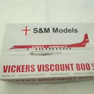 S&M MODELS 1:144 VICKERS VISCOUNT 800 EAGLE AIRWAYS