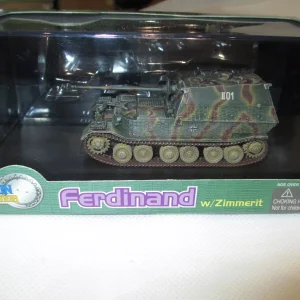 DRAGON ARMOR 1:72 FERDINAND W/ZIMMERIT SPZJGABT 654 1943