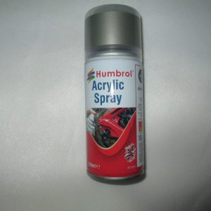 HUMBROL 150 MM ALUMINIUM METALLIC  56   ACRYLIC SPRAY