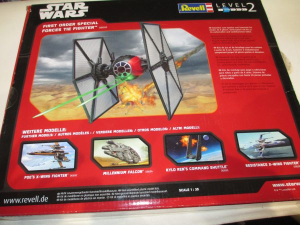 1:35 STAR WARS FIRST ORDER SPECIAL FORCES TIE FIGHTER - Image 2