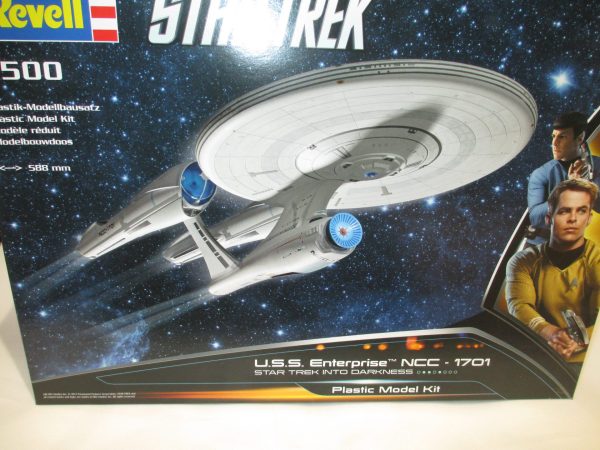 REVELL STAR TREK 1:500 USS ENTERPRISE NCC-1701 INTO DARKNESS 04882