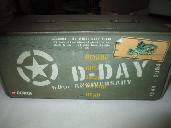 M3 WHITE HALF TRACK 29TH ARMOURED REGT SOUTH ALBERTA NO 0002/3200