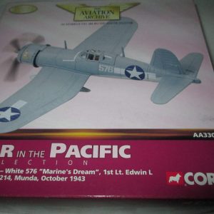 VOUGHT F4-1 CORSAIR WHITE 576 MARINE'S DREAM VMF-214 1943