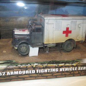 1:32 OPEL BLITZ AMBULANCE WHITE REAR CABIN 1942