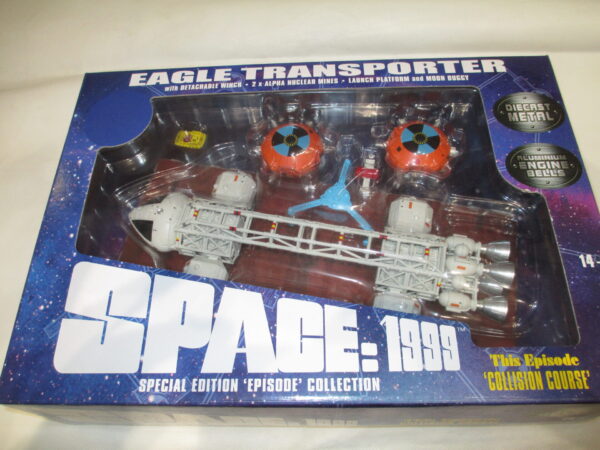 Sixteen 12 Space 1999 Eagle Transporter "Collision Course"
