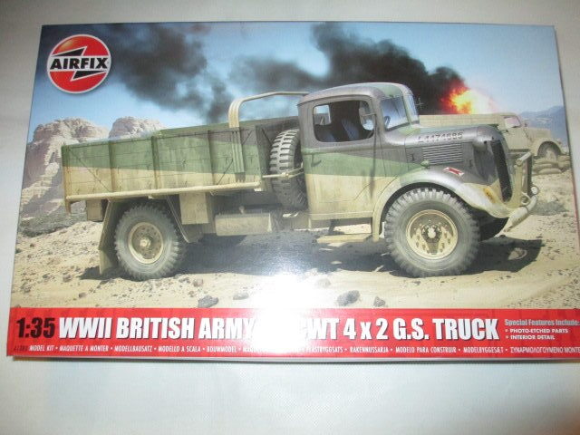 AIRFIX 1:35 WWII BRITISH ARMY 30-CWT 4X2 G.S. TRUCK